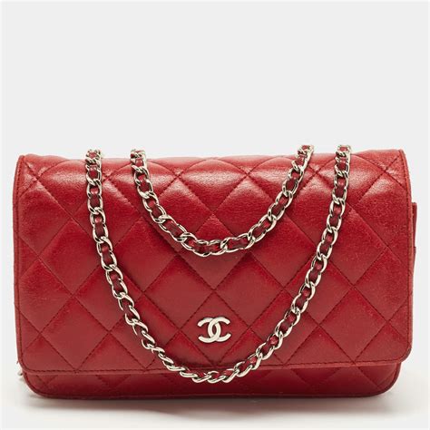 chanel quilted wallet on chain|chanel wallet online store.